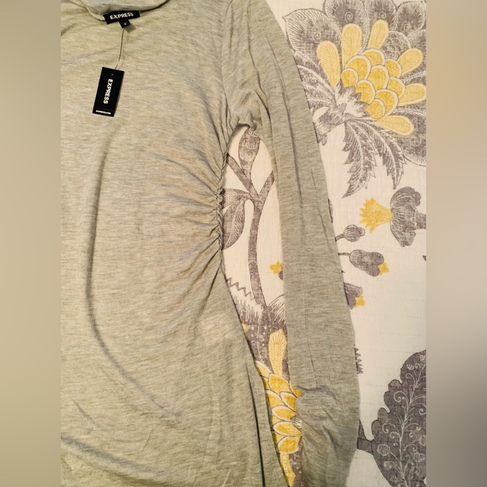 Express light grey turtleneck